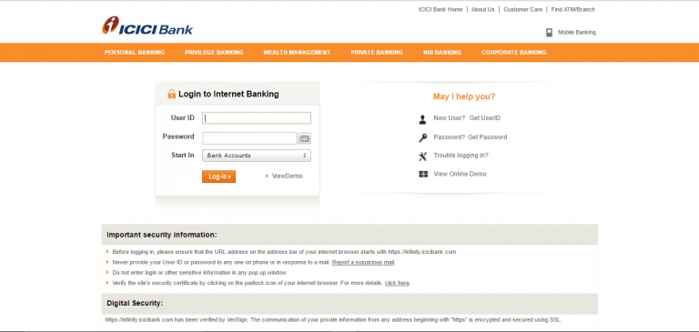 How To Register For Icici Net Banking Facility Online 0101