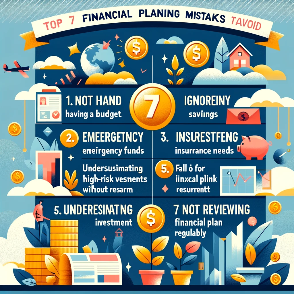 Top 7 Financial Planning Mistakes to Avoid - iFinance box