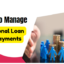 10 Tips to Manage your Personal Loan Repayments