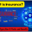 What is Insurance? Definition,Types,How It Works and Benefits