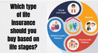 Which type of life insurance should you buy based on life stages?